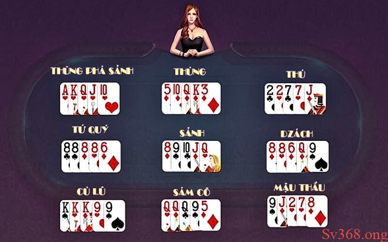 Cách sắp xếp các chi trong binh xập xám cụ thể